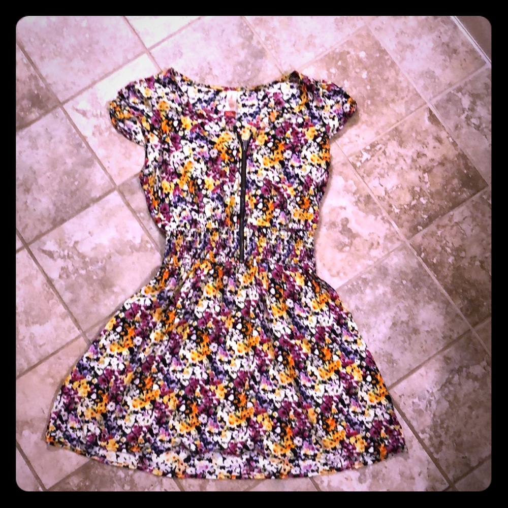 Floral mini dress